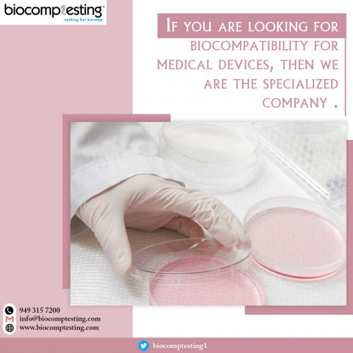 Biocomp Testing offers medical device biocompatibility testing models that are fully GLP-compliant with ISO 10993 standards, as well as with FDA, OECD, and JMHLW guidelines. Contact our experts to get more insights on how to get to the market faster. Contact us now!
http://www.biocomptesting.com/industries/