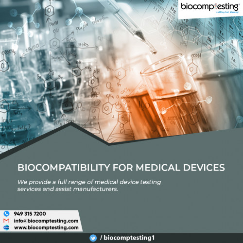 Our team of medical doctors, toxicologists has the technical, clinical, and regulatory competence to thoroughly assess medical device biocompatibility test results for appropriateness in global markets. We provide end-to-end assistance with resource efficiency.
http://www.biocomptesting.com/industries/