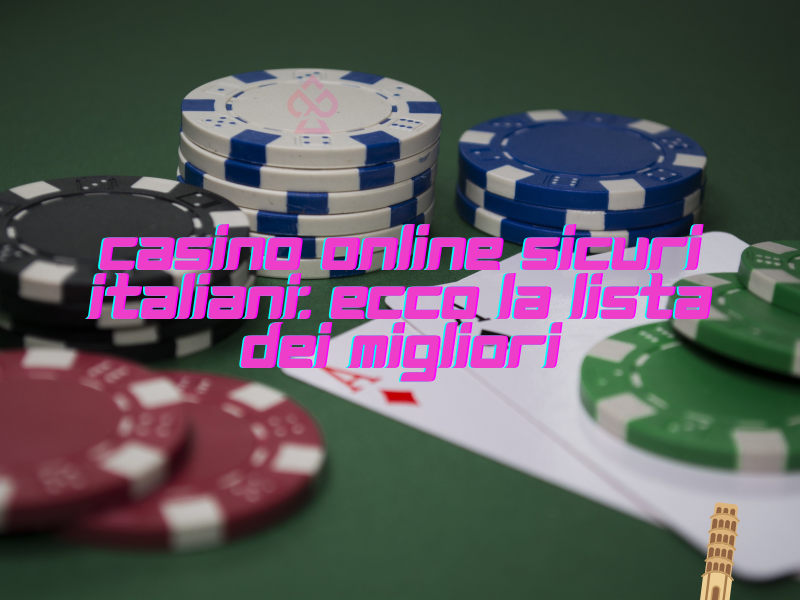 Trasforma la tua casino online stranieri in una macchina ad alte prestazioni