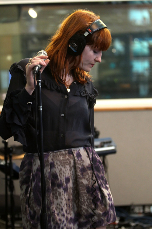 <<visits>> the SIRIUS XM Studio on September 14, 2010 in New York City.