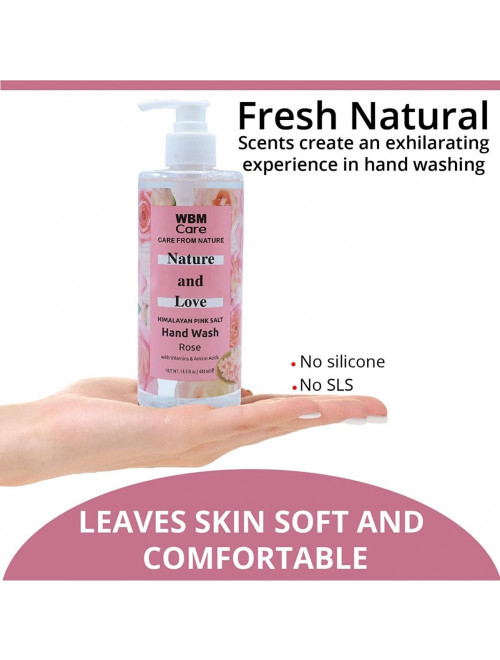 hand wash rose 400 ml