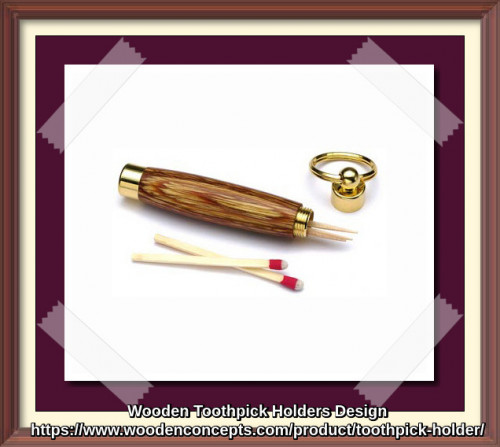 Searching for versatile wooden toothpick holders? Wooden Concepts provide stylish toothpick holders which can store toothpicks, emergency money or matches, made of materials such as Dymondwood Fuchia, Hazelnut, Heritage Oak, Indigo Royalwood, Madras and Magnum.
https://www.woodenconcepts.com/product/toothpick-holder/