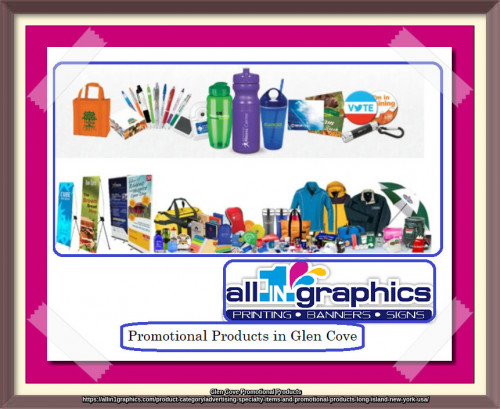 We print promotional products in Glen Cove, NY on advertising specialty items for a lasting impression. We provide a wide range of products to help grow your business. For more information visit our website, browse it and inquire on your selected item.
https://allin1graphics.com/product-category/advertising-specialty-items-and-promotional-products-long-island-new-york-usa/