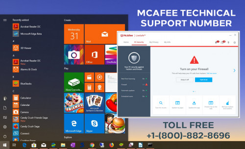 If you are unable to activate McAfee antivirus software, then call our McAfee Customer Care number +1-(800)-882-8696.