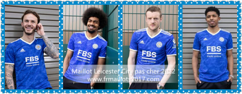 nouveau Maillot Leicester City Domicile 2021 2022