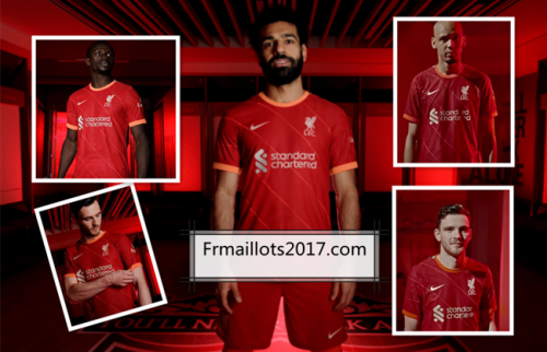 nouveau Maillot Liverpool Domicile 2021 2022