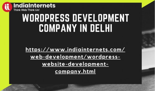 India Internets is your one-stop shop to getting the best wordpress development company in delhi. We have a strong reputation of creating incredible websites that can compete on an international level and always make sure to operate within or even beyond the levels of technological advancement so that anyone who uses your website can be confident that it can be navigated using any internet capable device.
https://www.indiainternets.com/web-development/wordpress-website-development-company.html
